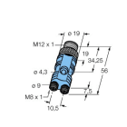 TURCK - 2-fach Verteilersysteme, Y-Verteiler Stecker M12 x 1 - 2x Ku