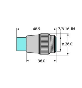 TURCK - Zubehör für Feldbussysteme, Busabschlusswiderstand, TÜV 03 A