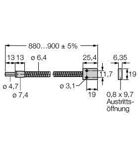 TURCK - Glas-Lichtleiter, Einzelleiter