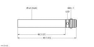 TURCK - Induktiver Sensor, Standard