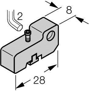 TURCK - Zubehör, Klemmstück