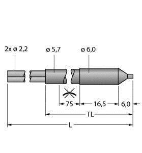 TURCK - Kunststoff-Lichtleiter, Gabelleiter