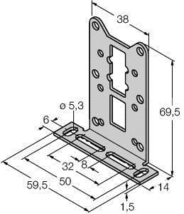 TURCK - Zubehör, Befestigungswinkel