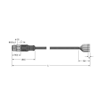 TURCK - Aktuator- und Sensorleitung / PP-EPDM, Anschlussleitung