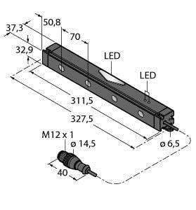 TURCK - Pick-to-Light, Bestückungssensor, Reflexionslichtgitter