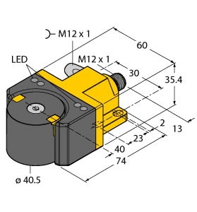 TURCK - Induktiver Winkelsensor, mit CANopen Schnittstelle, Premium-