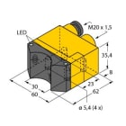 TURCK - Induktiver Sensor, Doppelsensor mit erweitertem Temperaturbe