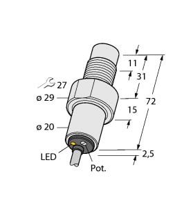 TURCK - Kapazitiver Sensor