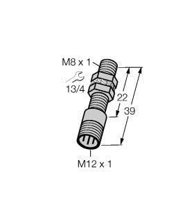TURCK - Induktiver Sensor, Standard, KEMA 02 ATEX 1090X