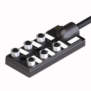 TURCK - Passiver Aktuator-/Sensor-Verteiler M12 x 1, 6-fach, mit fes