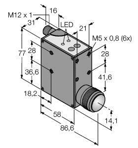 TURCK - Opto-Sensor, Lumineszenztaster
