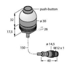 TURCK - Pick-to-Light, Bestückungssensor, Drucktaster für Kommission