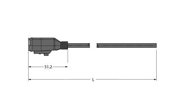 TURCK - Deutsch Ventilsteckverbinder DT06, Anschlussleitung