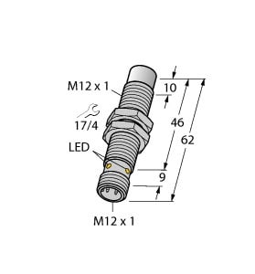 TURCK - Induktiver Sensor, uprox®
