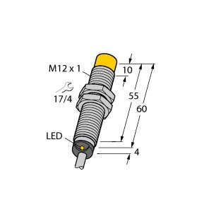 TURCK - Induktiver Sensor, Standard