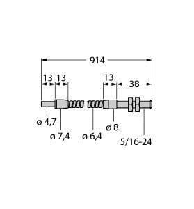 TURCK - Glas-Lichtleiter, Einzelleiter