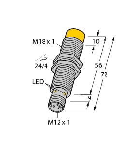 TURCK - Induktiver Sensor, uprox®