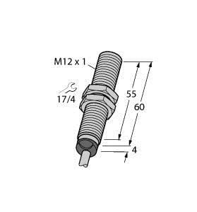 TURCK - Induktiver Sensor, mit Analogausgang, Standard