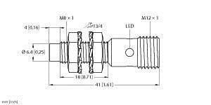 TURCK - Induktiver Sensor, Standard