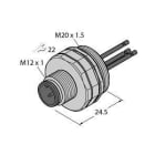 TURCK - Zubehör für Aktuator-/Sensorleitungen, Flanschstecker mit Li