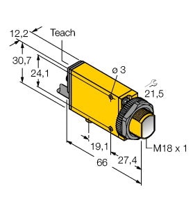 TURCK - Opto-Sensor, Reflexionslichttaster