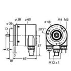 TURCK - Absoluter Drehgeber - Singleturn, Industrial-Line