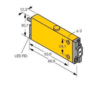 TURCK - Optoelektronischer Sensor, Reflexionslichttaster