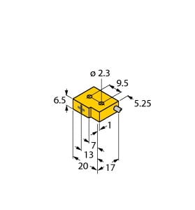 TURCK - Induktiver Sensor, magnetfeldfest, Standard
