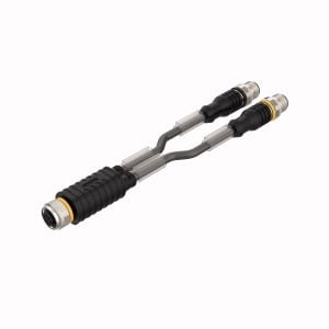 TURCK - 2-fach-Verteilersysteme, Y-Verteiler mit Leitung, Kupplung M