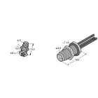 TURCK - Zubehör für Aktuator-/Sensorleitungen, Flanschstecker mit Li