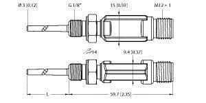 TURCK - Temperaturerfassung, mit Stromausgang und einem Transistorsc