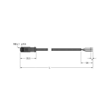 TURCK - Hochtemperaturfeste Aktuator- und Sensorleitung, Anschlussle