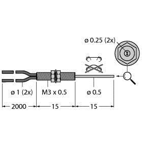 TURCK - Kunststoff-Lichtleiter, Gabelleiter