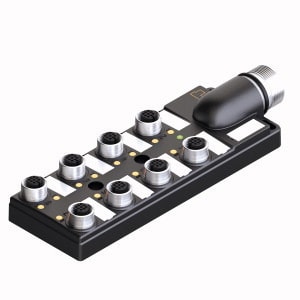 TURCK - Passiver Aktuator-/Sensor-Verteiler M12 x 1, 8-fach, mit M23