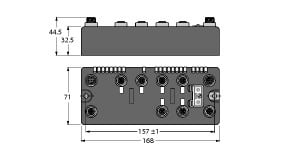 TURCK - BL compact Multiprotokoll Station für Industrial Ethernet, 4