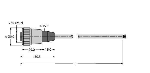 TURCK - PVC-Kabelmantel