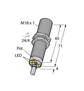 TURCK - Induktiver Sensor, Drehzahlwächter, Standard