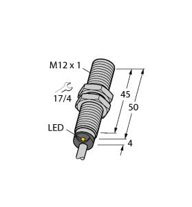 TURCK - Induktiver Sensor, Standard