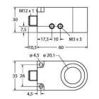 TURCK - Induktiver Sensor, Ringsensor, Standard