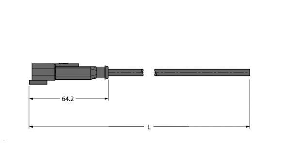 TURCK - Deutsch Ventilsteckverbinder DT04, Anschlussleitung