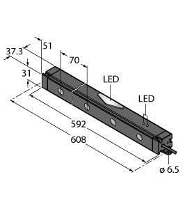 TURCK - Pick-to-Light, Bestückungssensor, Reflexionslichtgitter