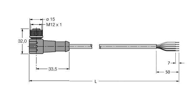 TURCK - Busleitung für CAN (DeviceNet™, CANopen), PVC-Kabelmantel, T