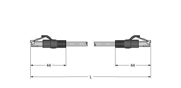 TURCK - Leitung für Industrial Ethernet, Verbindungsleitung