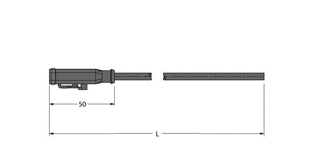 TURCK - Deutsch Ventilsteckverbinder DT06, Anschlussleitung