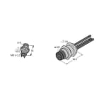 TURCK - Zubehör für Aktuator-/Sensorleitungen, Flanschstecker mit Li