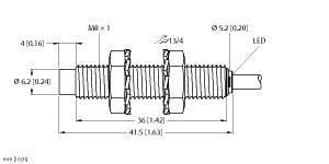 TURCK - Induktiver Sensor, Standard