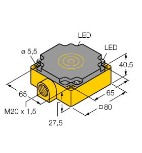 TURCK - Induktiver Sensor, Standard