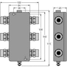 TURCK - PROFIBUS-PA, IP67-Verteilerbaustein, vierkanalig