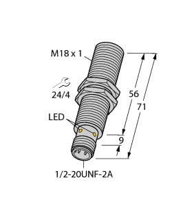 TURCK - Induktiver Sensor, uprox®