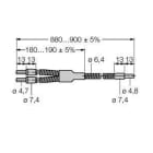 TURCK - Glas-Lichtleiter, Gabelleiter